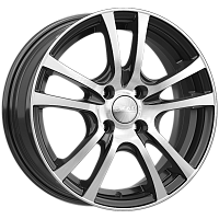 Литые диски ДЕЛИ (КЛ300) 6.000xR15 4x100 DIA60.1 ET40 алмаз для Lada Xray