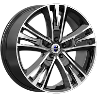 Литые диски Атлас (КС661М) 8.500xR20 5x108 DIA65.1 ET41 алмаз черный