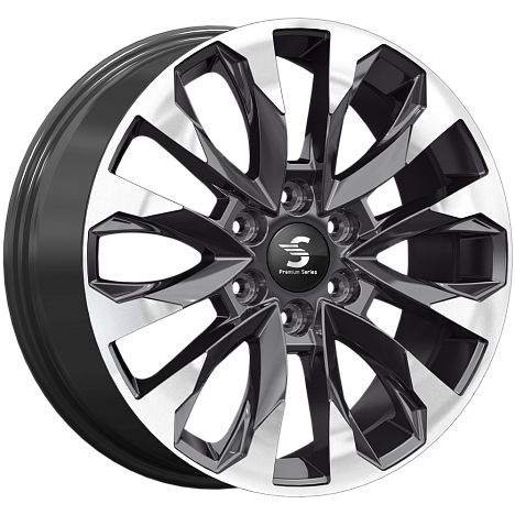 КР007 (20_Land Cruiser 300) (КР007) 8.000xR20 6x139.7 DIA95.1 ET60 Diamond Black Gris КР007 (20_Land Cruiser 300) (КР007) 8.000xR20 6x139.7 DIA95.1 ET60 Diamond Black Gris