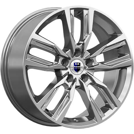 Борэй (КС901) 8.000xR18 5x114.3 DIA67.1 ET45 дарк платинум Борэй (КС901) 8.000xR18 5x114.3 DIA67.1 ET45 дарк платинум