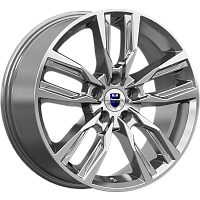 Литые диски Борэй (КС901) 8.000xR18 5x112 DIA66.6 ET45 дарк платинум для Audi A4