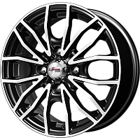 Литые диски Флайт (КС676М) 5.500xR14 4x100 DIA60.1 ET43 Блэк Джек для Renault Symbol Литые диски Флайт (КС676М) 5.500xR14 4x100 DIA60.1 ET43 Блэк Джек для Renault Symbol