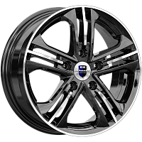 Литые диски Trinity-оригинал (КС615) (КС615) 6.000xR15 5x114.3 DIA67.1 ET46 алмаз черный для Mitsubishi Space Runner, Space Wagon