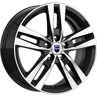 Литые диски Rassvet (КС868) 6.500xR16 5x100 DIA67.1 ET38 алмаз черный SK