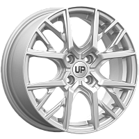 Литые диски Up124 (КС1104) 6.500xR16 4x100 DIA54.1 ET49 Silver Classic для Mazda