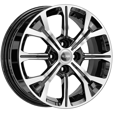 КС945 (ZV 15_Vesta) (КС945) 6.000xR15 4x100 DIA60.1 ET50 алмаз черный КС945 (ZV 15_Vesta) (КС945) 6.000xR15 4x100 DIA60.1 ET50 алмаз черный