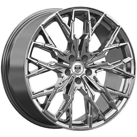 Элерон (КС1168) 9.000xR20 5x120 DIA62.6 ET45 дарк платинум Элерон (КС1168) 9.000xR20 5x120 DIA62.6 ET45 дарк платинум