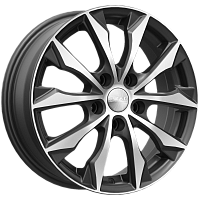 Литые диски НАГОЯ (КЛ312) 6.000xR16 5x114.3 DIA67.1 ET45 Алмаз бархат новый