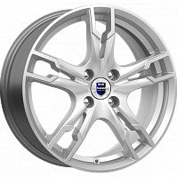 Литые диски Солар (КС875) 7.000xR17 4x100 DIA60.1 ET41 сильвер SK для Renault Scenic