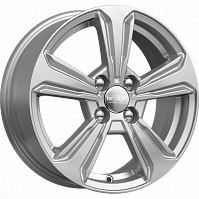 Литые диски КС777 (ZV 15_Solaris I) (КС777) 6.000xR15 4x100 DIA54.1 ET48 сильвер для Hyundai I20