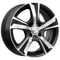Литые диски КРИТ (КЛ241) 5.500xR14 4x100 DIA67.1 ET38 алмаз для Daihatsu Move