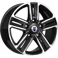 Литые диски Backfire (КС763М) 8.000xR18 5x114.3 DIA67.1 ET40 алмаз черный для KIA Venga Литые диски Backfire (КС763М) 8.000xR18 5x114.3 DIA67.1 ET40 алмаз черный для KIA Venga