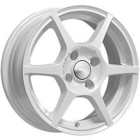 Литые диски ЯГУАР (КЛ147) 5.500xR14 4x100 DIA67.1 ET38 белый для Daihatsu Move Литые диски ЯГУАР (КЛ147) 5.500xR14 4x100 DIA67.1 ET38 белый для Daihatsu Move