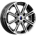 Флэш (КС698) 5.000xR14 4x100 DIA67.1 ET35 алмаз черный Флэш (КС698) 5.000xR14 4x100 DIA67.1 ET35 алмаз черный