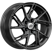 Литые диски Up115 (КС1033) 6.500xR15 5x100 DIA57.1 ET38 New Black для Skoda Rapid Литые диски Up115 (КС1033) 6.500xR15 5x100 DIA57.1 ET38 New Black для Skoda Rapid