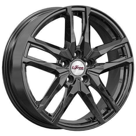 Бомбей (КС1075) 6.500xR18 5x114.3 DIA67.1 ET42 BK Бомбей (КС1075) 6.500xR18 5x114.3 DIA67.1 ET42 BK