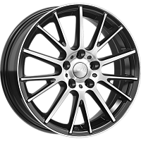 Литые диски ДУБАЙ (КЛ315) 6.500xR17 5x114.3 DIA67.1 ET39 алмаз для Mazda Mpv