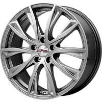 Литые диски Каzантип (КС684М) 7.500xR18 5x114.3 DIA67.1 ET45 Хай вэй для Hyundai Santa Fe Литые диски Каzантип (КС684М) 7.500xR18 5x114.3 DIA67.1 ET45 Хай вэй для Hyundai Santa Fe