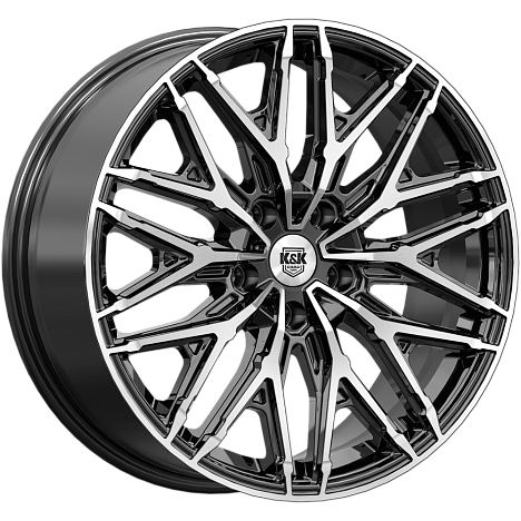 Клермон (КС1156) 8.000xR19 5x112 DIA66.6 ET43 алмаз черный Клермон (КС1156) 8.000xR19 5x112 DIA66.6 ET43 алмаз черный