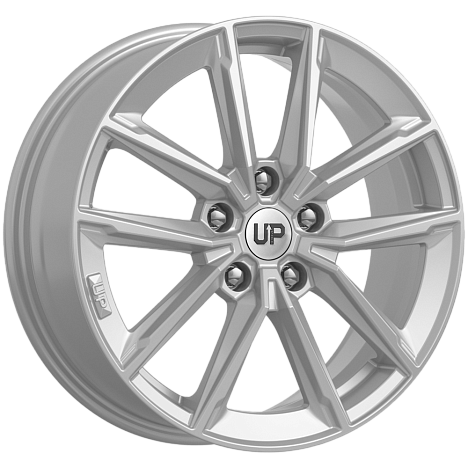 Up104 (КС987) 6.500xR17 5x114.3 DIA67.1 ET40 Silver Classic Up104 (КС987) 6.500xR17 5x114.3 DIA67.1 ET40 Silver Classic