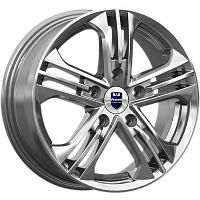 Литые диски Trinity-оригинал (КС615) (КС615) 6.000xR15 5x100 DIA57.1 ET43 дарк платинум для Skoda Roomster