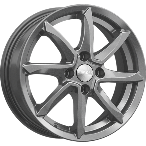 ОСАКА (КЛ317) 6.000xR15 4x100 DIA60.1 ET37 графит ОСАКА (КЛ317) 6.000xR15 4x100 DIA60.1 ET37 графит