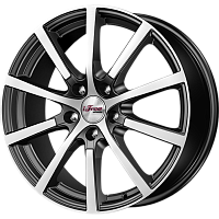 Литые диски Big Byz (КС680) 7.000xR17 5x110 DIA65.1 ET39 Блэк Джек для Jeep