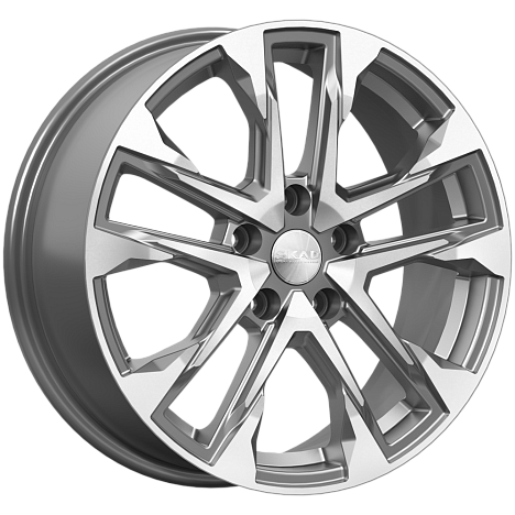 АТАКОР (КЛ376) 7.000xR17 5x114.3 DIA67.1 ET45 алмаз графит АТАКОР (КЛ376) 7.000xR17 5x114.3 DIA67.1 ET45 алмаз графит