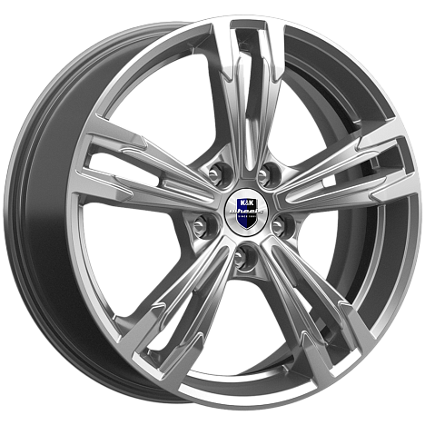 Karrera Light (КС935) 7.000xR18 5x108 DIA59.6 ET41 брайт дарк платинум Karrera Light (КС935) 7.000xR18 5x108 DIA59.6 ET41 брайт дарк платинум