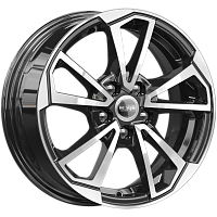 Литые диски КС1005 (ZV 15_Rapid) (КС1005) 6.000xR15 5x100 DIA57.1 ET38 алмаз черный для Volkswagen Polo Литые диски КС1005 (ZV 15_Rapid) (КС1005) 6.000xR15 5x100 DIA57.1 ET38 алмаз черный для Volkswagen Polo