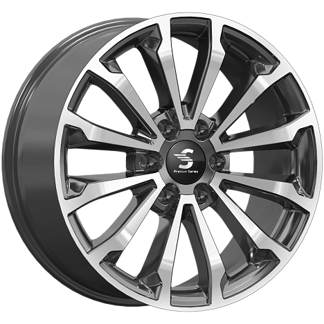 КР006 (20_Patrol) (КР006) 8.500xR20 6x139.7 DIA77.9 ET30 Diamond Black Gris КР006 (20_Patrol) (КР006) 8.500xR20 6x139.7 DIA77.9 ET30 Diamond Black Gris