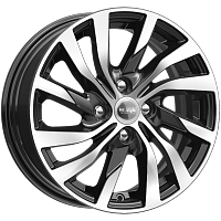 Литые диски КС882 (ZV 15_Logan II) (КС882) 6.000xR15 4x100 DIA60.1 ET40 алмаз черный для Lada Xray
