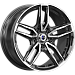 Бартон (КС1110) 8.000xR17 5x120 DIA72.6 ET30 алмаз черный Бартон (КС1110) 8.000xR17 5x120 DIA72.6 ET30 алмаз черный