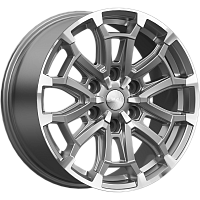 Литые диски АВИЛИС (КЛ374) 8.000xR18 6x139.7 DIA106.1 ET25 алмаз графит для Sollers St6
