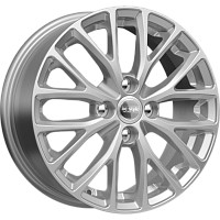 Литые диски КС782 (15_Rio II) (КС782) 6.000xR15 4x100 DIA54.1 ET46 сильвер для Hyundai Accent Литые диски КС782 (15_Rio II) (КС782) 6.000xR15 4x100 DIA54.1 ET46 сильвер для Hyundai Accent