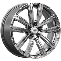 Литые диски Аламер (КС1216) 7.500xR18 5x114.3 DIA60.1 ET45 дарк платинум Литые диски Аламер (КС1216) 7.500xR18 5x114.3 DIA60.1 ET45 дарк платинум