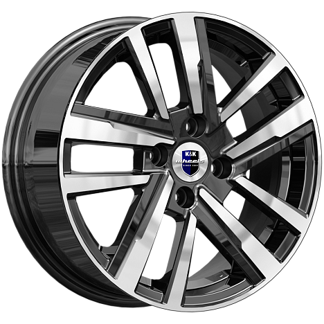 Хант (КС1034) 6.000xR15 4x100 DIA60.1 ET37 алмаз черный Хант (КС1034) 6.000xR15 4x100 DIA60.1 ET37 алмаз черный