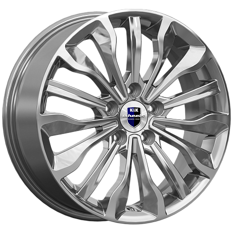 Атакама (КС756) 6.500xR17 5x108 DIA63.35 ET50 дарк платинум Атакама (КС756) 6.500xR17 5x108 DIA63.35 ET50 дарк платинум