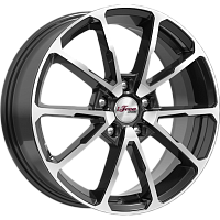 Литые диски Skibidi (КС909) 6.500xR17 5x114.3 DIA67.1 ET49 Блэк Джек для Hyundai Ioniq Литые диски Skibidi (КС909) 6.500xR17 5x114.3 DIA67.1 ET49 Блэк Джек для Hyundai Ioniq