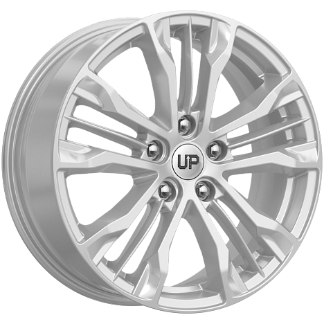 Up106 (КС991) 7.000xR17 5x112 DIA57.1 ET43 Silver Classic Up106 (КС991) 7.000xR17 5x112 DIA57.1 ET43 Silver Classic