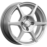 Литые диски ЯГУАР (КЛ147) 5.500xR14 4x100 DIA67.1 ET38 селена для Hyundai Atos
