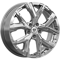 Литые диски Айона (КС1169) 6.500xR18 5x114.3 DIA67.1 ET45 дарк платинум для Jetour