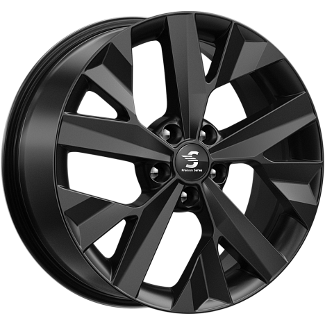 КР011  (18_BMW X1) (КР011) 7.500xR18 5x112 DIA66.6 ET51 Fury black КР011  (18_BMW X1) (КР011) 7.500xR18 5x112 DIA66.6 ET51 Fury black
