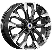 Литые диски Морейн (КС1046) 6.500xR17 5x114.3 DIA67.1 ET49 алмаз черный для Honda Crosstour Литые диски Морейн (КС1046) 6.500xR17 5x114.3 DIA67.1 ET49 алмаз черный для Honda Crosstour