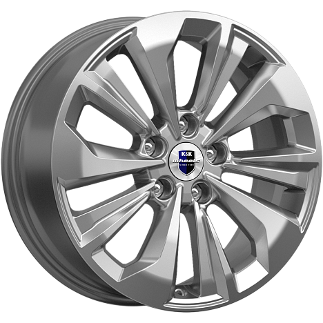 Авиор (КС936) 7.000xR17 5x114.3 DIA67.1 ET45 дарк платинум Авиор (КС936) 7.000xR17 5x114.3 DIA67.1 ET45 дарк платинум