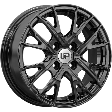 Up127 (КС1088) 5.500xR14 4x108 DIA63.35 ET37 New Black Up127 (КС1088) 5.500xR14 4x108 DIA63.35 ET37 New Black