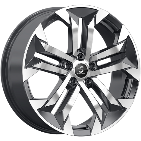 КР015 (19_Sorento/Santa Fe) (КР015) 7.500xR19 5x114.3 DIA67.1 ET49.5 Diamond Black Gris КР015 (19_Sorento/Santa Fe) (КР015) 7.500xR19 5x114.3 DIA67.1 ET49.5 Diamond Black Gris