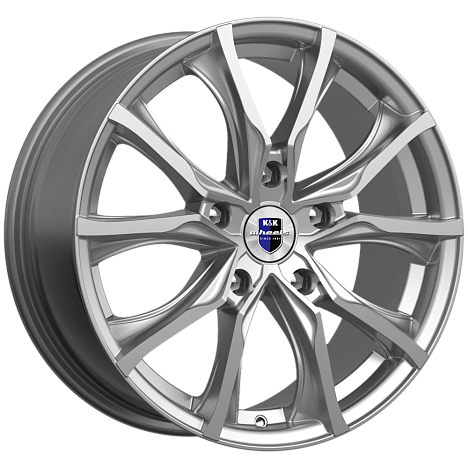 Твист (КС697М) 7.500xR17 5x110 DIA65.1 ET39 дарк платинум Твист (КС697М) 7.500xR17 5x110 DIA65.1 ET39 дарк платинум