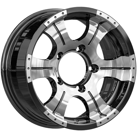 Байконур (КС465М) 8.000xR16 6x139.7 DIA108.5 ET0 алмаз черный Байконур (КС465М) 8.000xR16 6x139.7 DIA108.5 ET0 алмаз черный