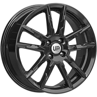 Литые диски Up107 (КС993) 6.500xR17 4x98 DIA58.5 ET35 New Black для Lada Kalina Литые диски Up107 (КС993) 6.500xR17 4x98 DIA58.5 ET35 New Black для Lada Kalina